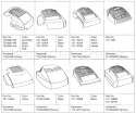 Page A Diagram and Parts List for 11A-438D401 1997 Yard Man Lawn Mower